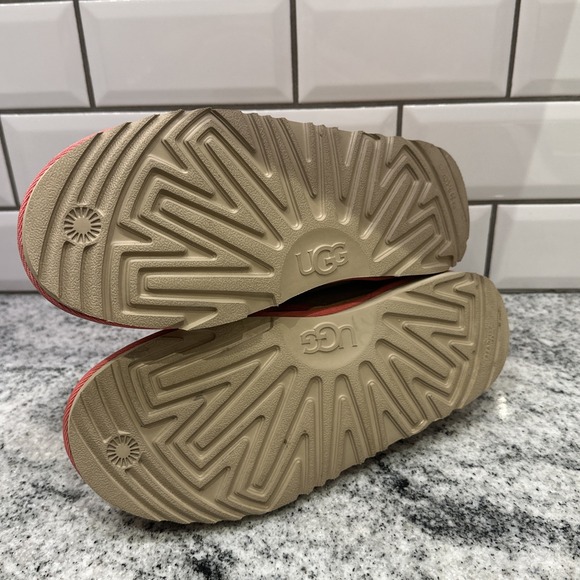 UGG Neumel II Youth Shearling Chukka Winter Boot Kids 5 Pink‎ Orange Womens 7 - Picture 6 of 10